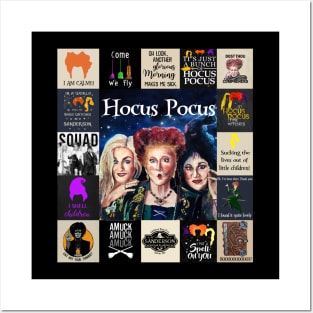 Hocus Pocus I Smell Children I Put A Spell On Posters and Art